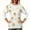 #209-Multicolor, variant on Women's Scrub Top for Christmas, Short Sleeve V-Neck with Two Pockets, Professional Healthcare Uniform for Nursing and Holiday Work