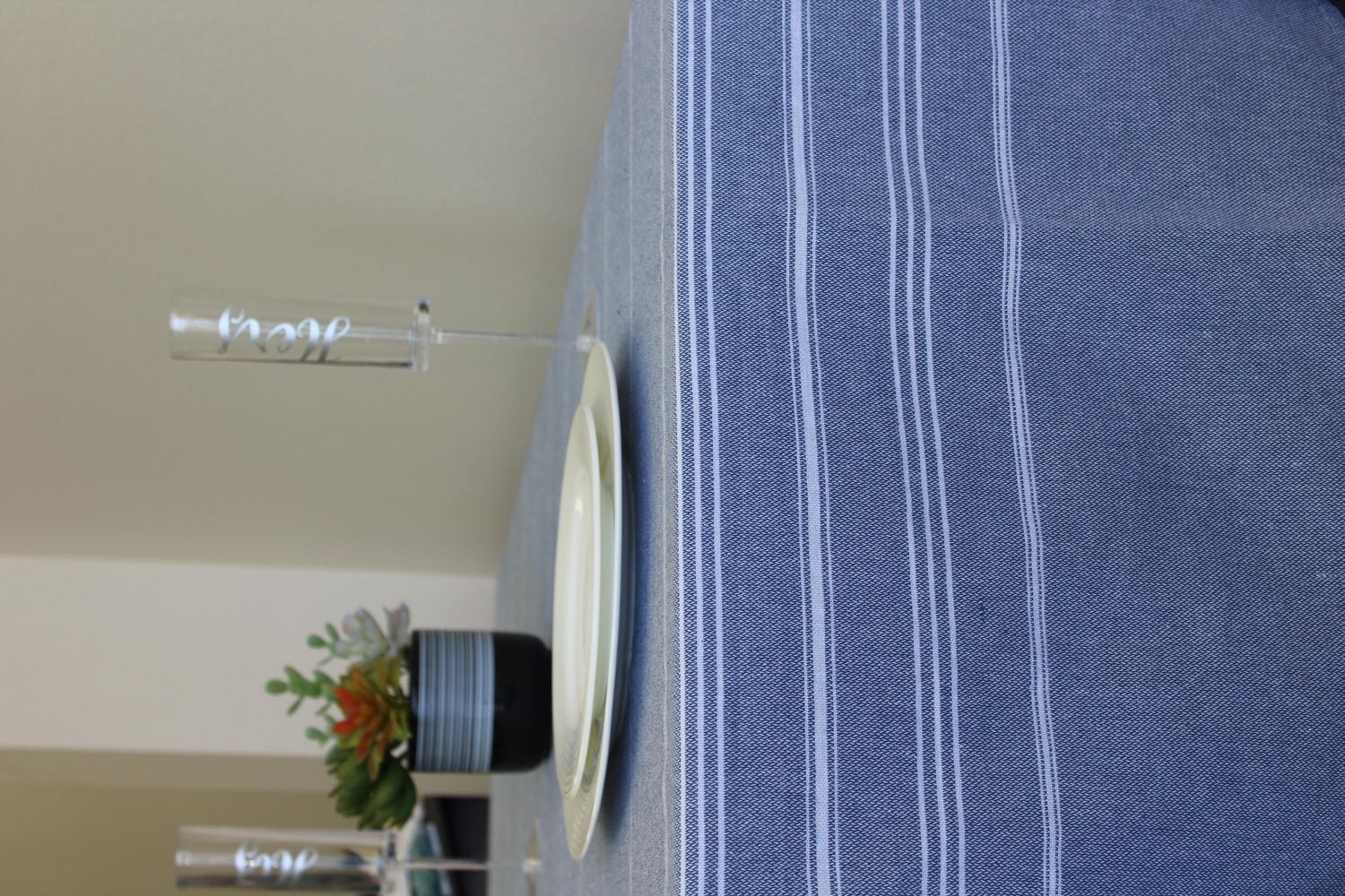 Fabstyles Fouta 100% Cotton Stripe Table Cloth