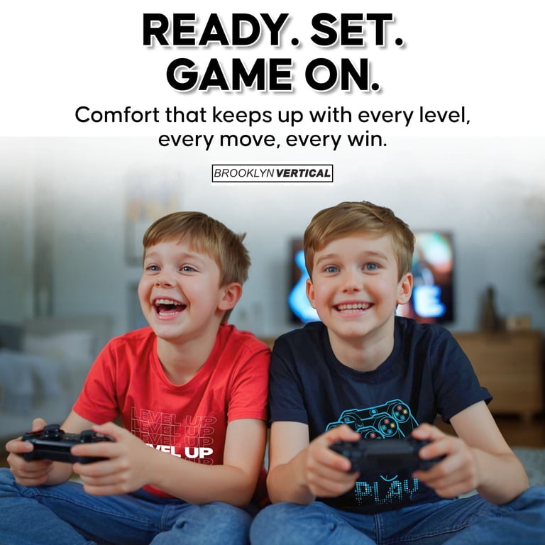 Brooklyn Vertical Boy's Gaming T-Shirt 4-Pack photo 6