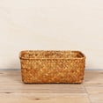thumbnail image 7 of WRITWAA 2pcs Narrow Wicker Storage Baskets Seagrass Rectangular Bins Handmade for Home Decor Shelves, 7 of 7