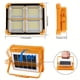 thumbnail image 3 of 1pc Focos de Inundación Exterior, Luces de Seguridad, Luces Solares para Exteriores, Luz LED Portátil Recargable Solar, con 5 Niveles de Brillo, Gancho Magnético,, 3 of 12