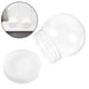 thumbnail image 4 of Jarras de joyería de 20pcs jarro transparente frasco de recipiente transparente con jarra reutilizable de tapa para frasco de galletas de cocina, 4 of 7