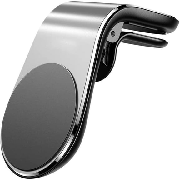 Universal Phone Holder Clip Car Air Vent Magnetic Mount Holder Bracket for Cell Phone GPS Suporte Celular(Silver)