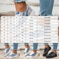 thumbnail image 4 of Rokment Womens Distressed Checkered Denim Platform Fashion Sneakers Casual Canvas Lace up Low Top Walking Flat Tennis Skate Shoes Spring Fall, 4 of 5