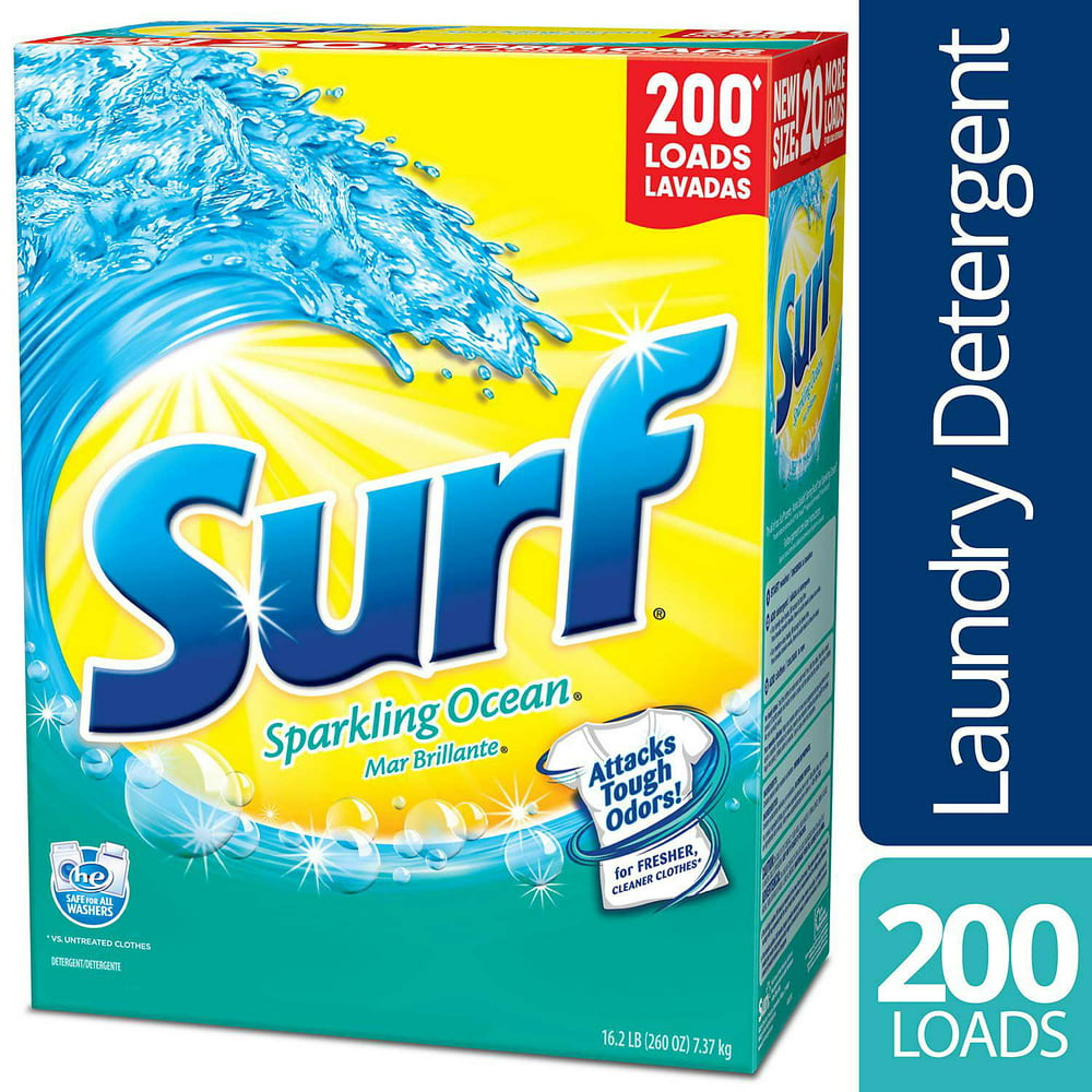 Surf Sparkling Ocean Laundry Detergent Powder (200 loads