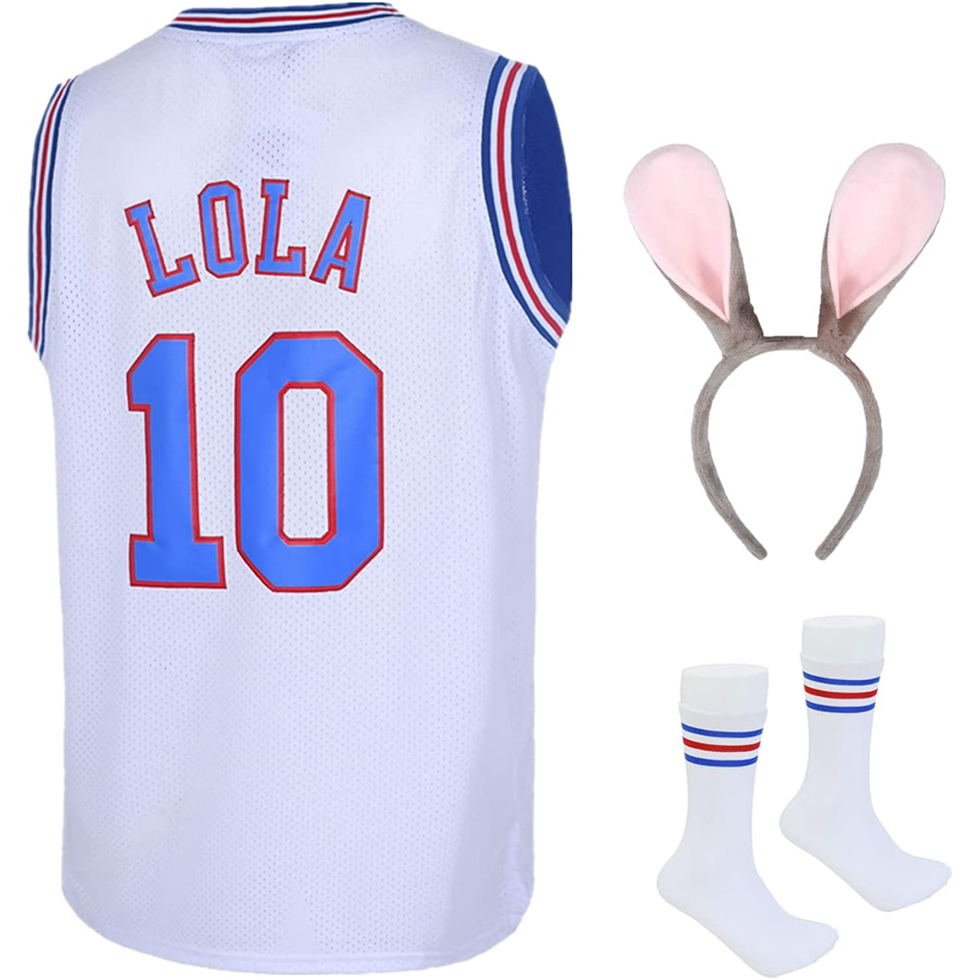 Men's Space Jam #1 Bugs Bunny Sports Basketball Jersey For Mens T Shirt  S-xxl,fashion 90s Hip Hop Clothing For Party, Stitched Letters And Numbers