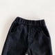 thumbnail image 5 of Cowsor Toddler Little Kids Barrel Jeans Kids Casual Denim Joggers Soft Relax Fit Ankle Length Trousers, 5 of 6