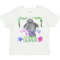 thumbnail image 3 of Inktastic Panama City Beach Florida Cute Swimming Manatee Boys or Girls Toddler T-Shirt, 3 of 5