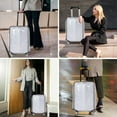 thumbnail image 4 of WEUVEB 1Set Transparent Luggage Case Cover for Dustproof 20 Inches, 4 of 5