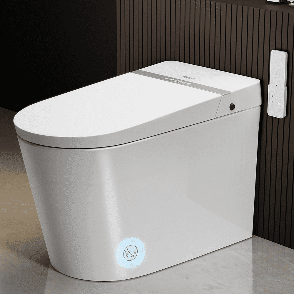 LALAHOO Smart Toilet with Bidet Built in, Auto Open/Close, Heated