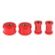 thumbnail image 1 of 2X Bujes de horquilla delantero rojo No. 22202 para Golf 2 MK4 85 06 Sharpla Bujes del brazo de control delantero, 1 of 7