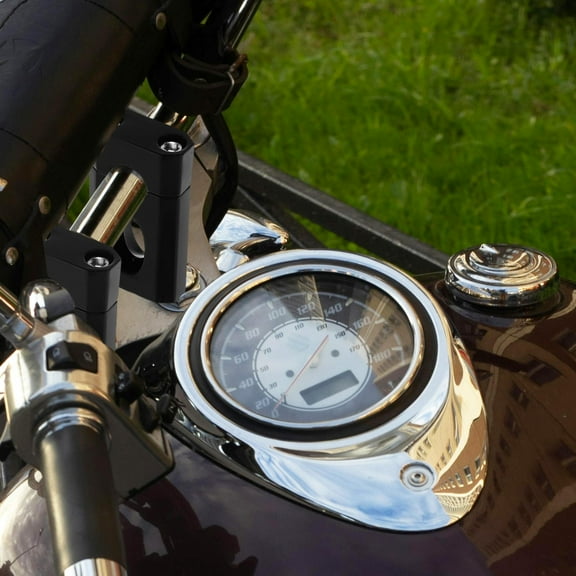 OUNONA 1 Pair Handlebar Risers Motorcycle Handlebar Clamp Risers Handlebar Motor Bike Parts Motorcycle Accessories