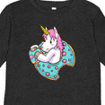thumbnail image 4 of Inktastic Unicorn Donut Boys or Girls Long Sleeve Toddler T-Shirt, 4 of 5