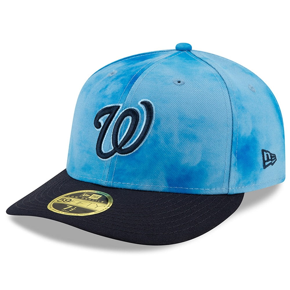 navy blue washington nationals hat