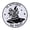 QHXZ4805, variant on Moons Phase Witch Brooch Enameled Goth Pin Black Cats Designs Punk Jewelry For Halloween Accessories Gift