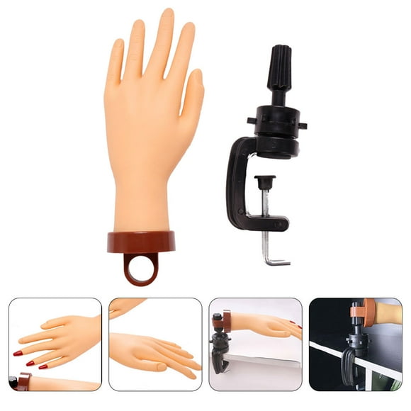 BRIGHTFUFU Modelo Flexible Para De Manicura Con Material PVC Resistente Y Acabado Detallado