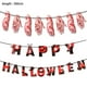 thumbnail image 2 of Decoraciones de fiesta de Halloween, pancarta de cumpleaños aterradora para decoraciones de fiesta de niños de Halloween, 2 piezas, 2 of 5