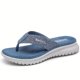 thumbnail image 3 of Chanclas de cuña cómodas para mujer - Zapatos de suela suave para una comodidad informal de verano, 3 of 4