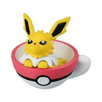 Pokemon pocket Monsters Tea Cup time Mascot Mini Figure Vol. 5 Thunders Jolteon Blitza Voltali