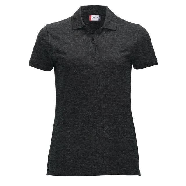 Clique - Polo Classic Marion de Mezcla para Mujer (Antracita)