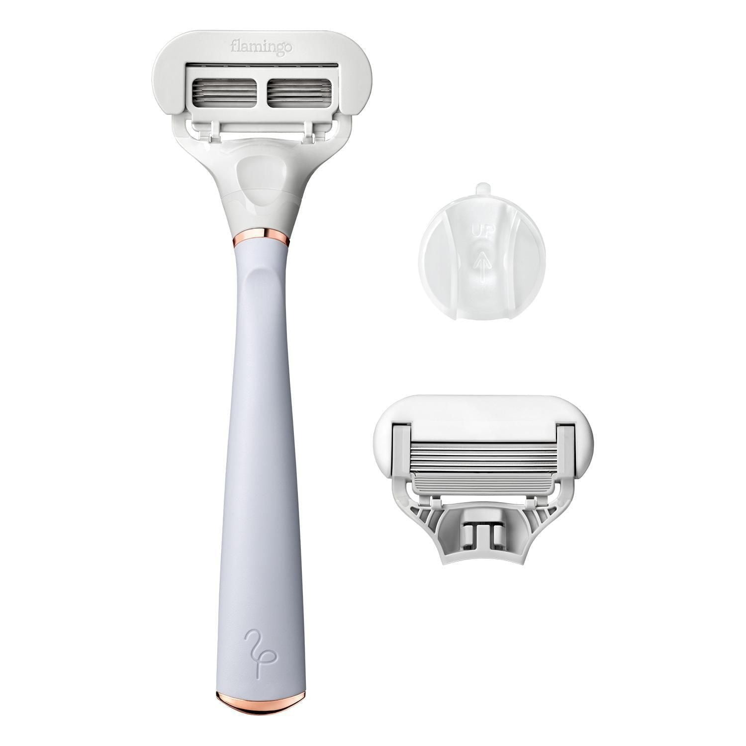 Flamingo Rasoir  à 5 lames pour femmes avec cartouche de rechange - Taro Rasoir à 5 lames pour femme