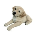 thumbnail image 2 of Lying Yellow Labrador Puppy Polyresin Garden Statue, 2 of 5