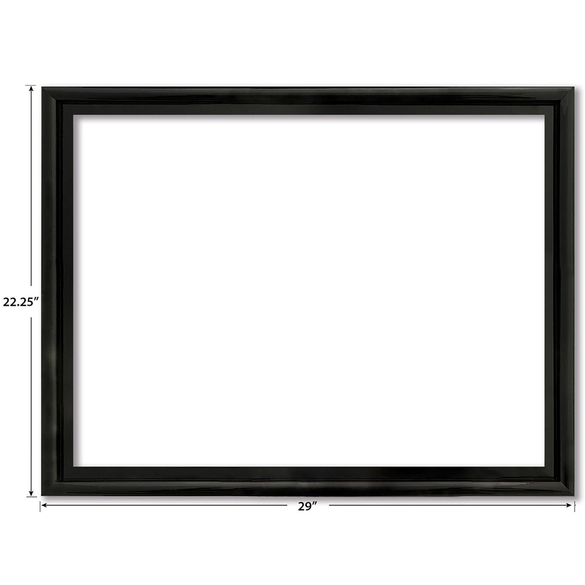 RoseArt: Puzzle Frame Kit - Ideal For 1000pc 27x20" Jigsaws, 4pc Snap-Together Black Frame, 6 Puzzle Saver Sheets, Build-Save-Frame, Display-Preserve