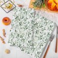 thumbnail image 3 of Sage Green Leaf Microfiber Kitchen Towel, Country Eucalyptus Nature Plant Branch Soft Absorbent Dish Towels, Quick Drying Washable Dishcloths for Kitchen Cleaning, Drying Dishes, 18x28 Inches, 3 of 9