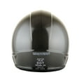 thumbnail image 5 of Martian Genuine Real Carbon Fiber Motorcycle Open Face Helmet HB-B2 Glossy Carbon Black + Clear Lens, DOT Approved, 5 of 7