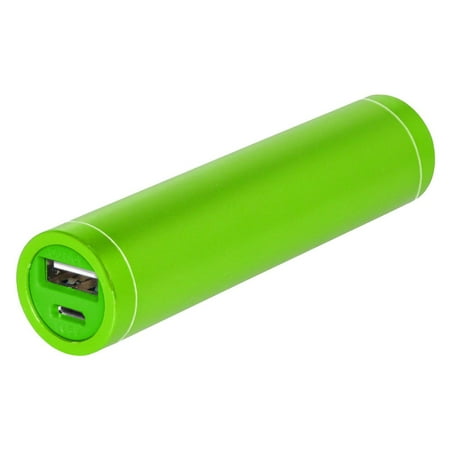 2000 MAH Power Bank, High Capacity Portable Charger lightweighted Compact Battery Charger with Micro USB Cable (40 inch) - Green Compatible with Smartphones ,iPods [USB Powered (Best Smartphone Battery Charger)