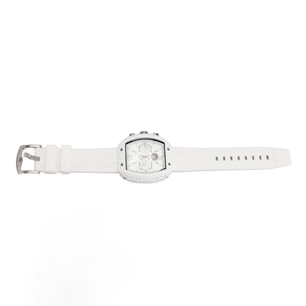 Reloj De Cuarzo Multifuncional Para Hombre, Esfera Grande, Correa De Silicona, Reloj De Pulsera Resistente Al Agua Con Fecha, Función Luminosa, Informal De Negocios