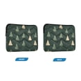 thumbnail image 7 of FORMRS 13-13.3 inch Laptop Sleeve Case Soft Carrying Quilted Computer Bag Cover, Beige Christmas Trees, 7 of 7