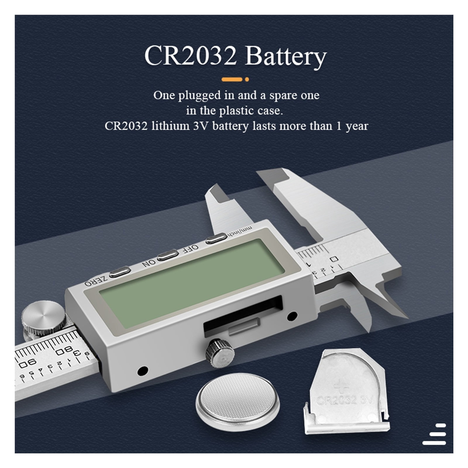 Digital Caliper Stainless Steel 0-150mm MM / Inch 0.01mm High Precision Vernier Caliper