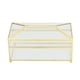thumbnail image 1 of Caja de pañuelos de papel de vidrio transparente rectangular, soportes de pañuelos de almacenamiento de servilletas de vidrio decorativos Caja de almacenamiento de servilletas de vidrio Diseño de clase mundial, 1 of 8