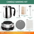 thumbnail image 2 of Kit para hacer velas Zapstarz, olla de 900 ml, placa caliente de 500 W, 110 V, 2 of 7