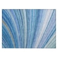 thumbnail image 2 of Addison Rugs Chantille Indoor/Outdoor Transitional Waves Blue Washable Rectangle Rug, 1'8" x 2'6", 2 of 6