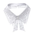 thumbnail image 1 of Accesorios versátiles de cuello falso de encaje de las mujeres Collar falso para la blusa del suéter Estilo a, 1 of 8