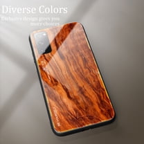 Dteck Case For Samsung Galaxy S20 FE (6.5 inches),Wood Grain Patterned Slim Tempered Galaxy Back Phone Galaxy S20 FE 5G Case Shockproof Rubber Protective Cover,#F