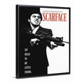 thumbnail image 4 of Cuadro Scarface Cara Cortada Tony Montana Canvas 5 Modelos Diferentes Cuadro Estilo Galeria, 4 of 4