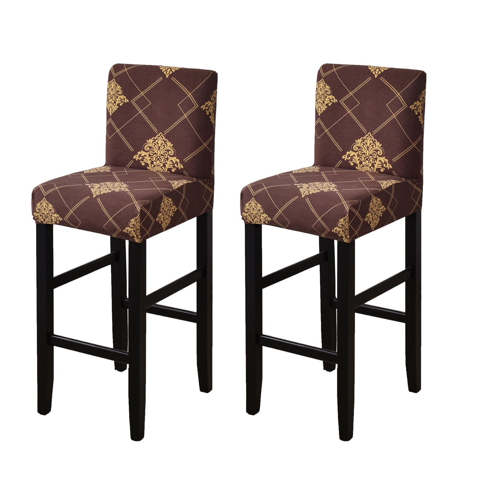High Stool Cover Reusable Stretch Washable Pub Counter Stool Chair