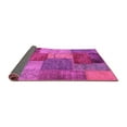 thumbnail image 2 of Ahgly Company Indoor Rectangle Patchwork Pink Transitional Area Rugs, 2' x 3', 2 of 4