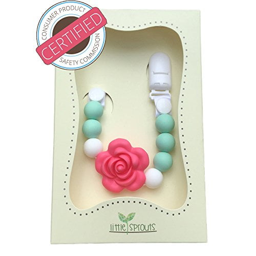 mam pacifier with stuffed animal