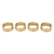 thumbnail image 3 of RC Internal Beadlock Ring, Precise Size Rust Proof Improved Stability 4PCS RC Wheel Weights Wear Resistant Brass For 1/18 RC Car ANGGREK Otros, 3 of 8