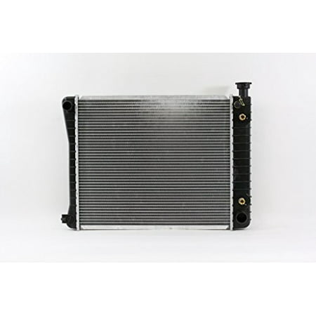 Radiator - Pacific Best Inc For/Fit 434 88-93 Chevrolet GMC Pickup 6Cy 4.3L Automatic WITHOUT Engine Oil Cooler Plastic Tank Aluminum (Best Engine Oil Singapore)