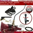 thumbnail image 1 of American Shifter  C4 Shifter Kit Black 23 in. Swan E Brake Cable Clamp Trim Kit Dipstick for F57AE, 1 of 1