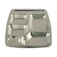 thumbnail image 5 of Stainless Steel Kids Snack Tray School Food Lunch Box Plate 4/5/6 Grids, 5 of 5