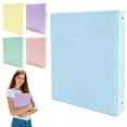 thumbnail image 6 of 3 Hole Binder Document Organizer, Thickened Plastic File Folder with Nickel-Plated Metal Rings, 1 Inch Letter Size Paper Binder for Office School Home Filing Storage, 6 of 6
