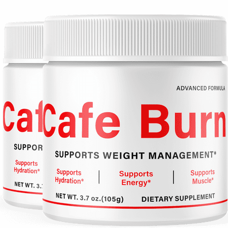 Cafe Burn Advanced Formula Powder Supporting Energy and Healthy Lifestyle CafeBurn 60 Servings