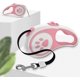 thumbnail image 5 of Correa retráctil para perros de 5 m, correa antienredos para perros pequeños y grandes, correa resistente para caminar para mascotas (rosa 0) brillar  Electrónica, 5 of 5