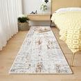 thumbnail image 1 of Boho Runner Rug x ft Carpet Runner Modern Hallway Runner Machine Washable Runner Rugs for Hallway Non Slip Beside Bed Bedroom Kitchen Entrance Grey Floor Rug Runner, 1 of 7